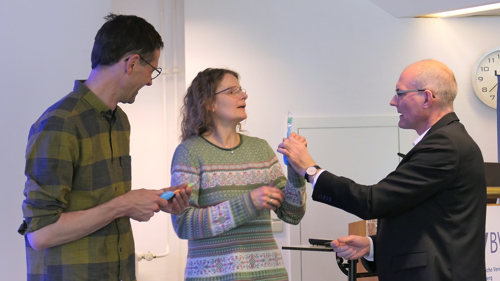 Dr. Elmar Ludwig, Claudia Gratz und Malte Jädicke