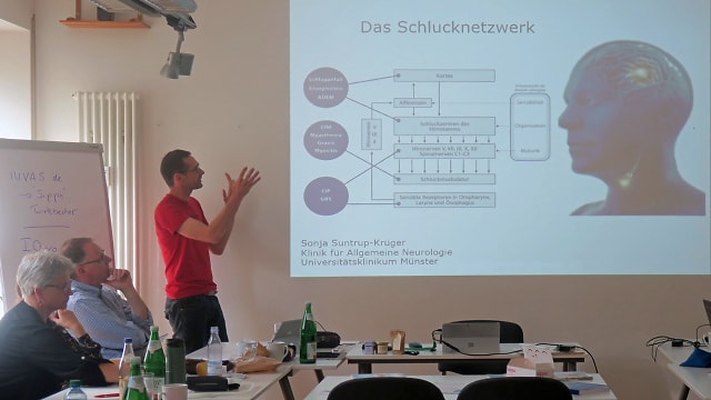 Lecture at a members' meeting